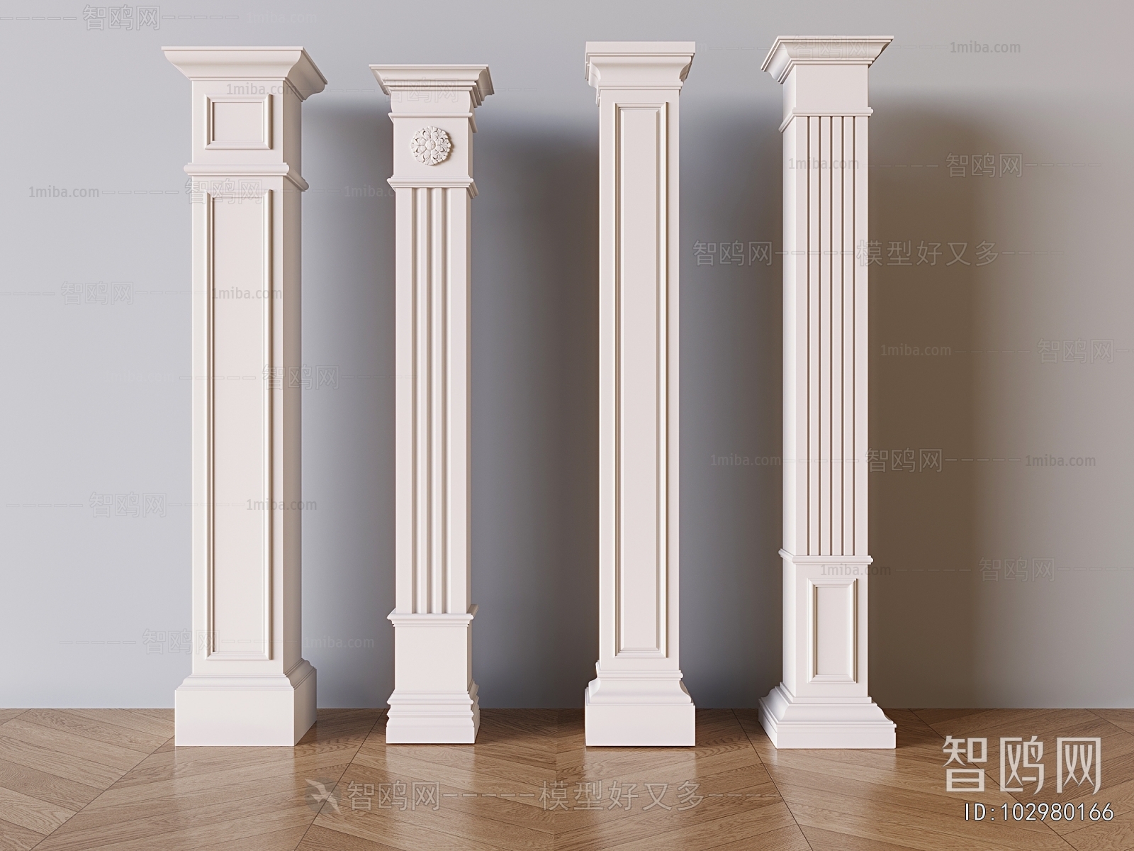 European Style Roman Pillar