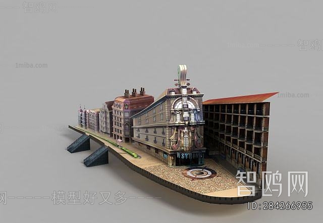 European Style Building Appearance