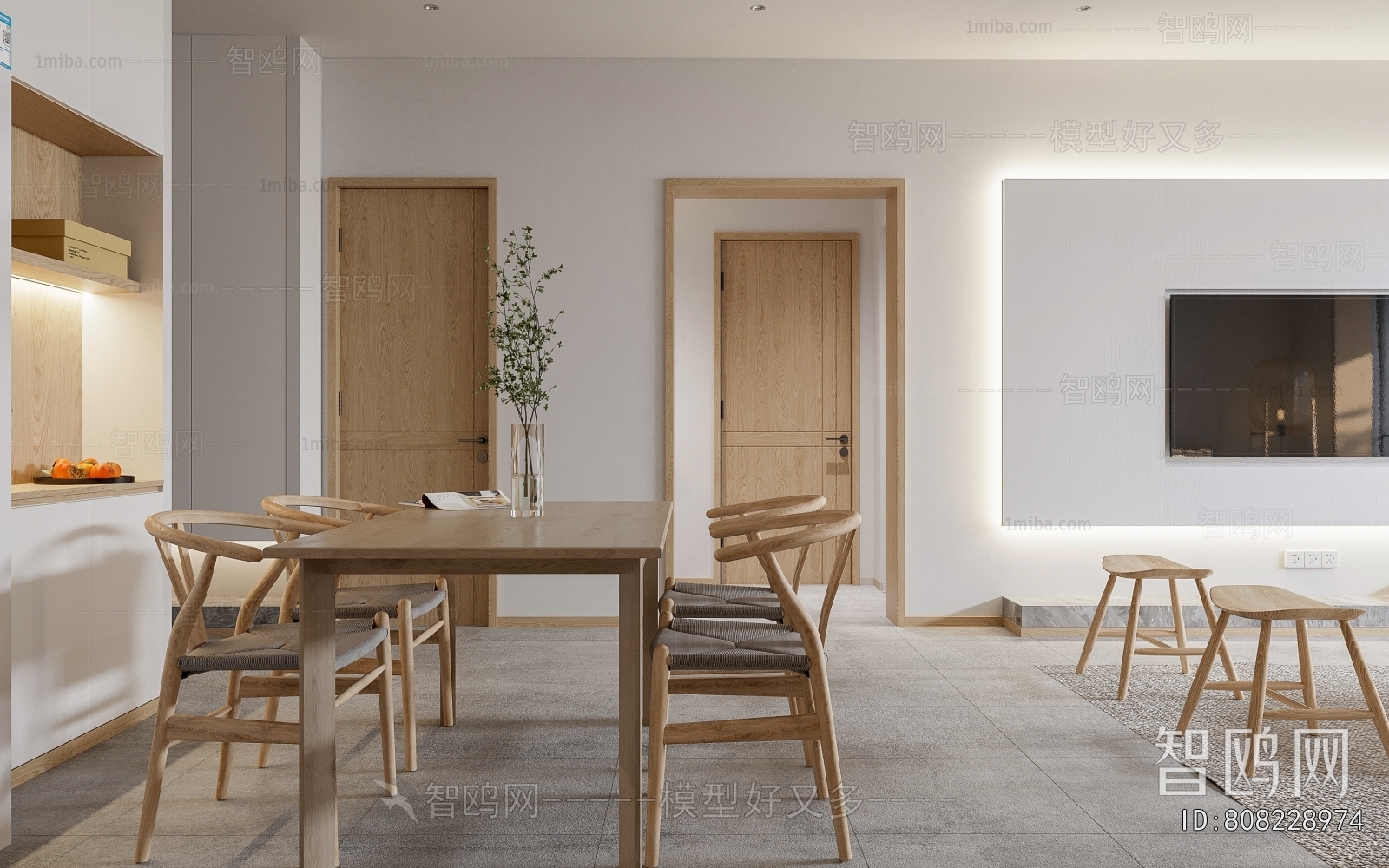 Japanese Style A Living Room