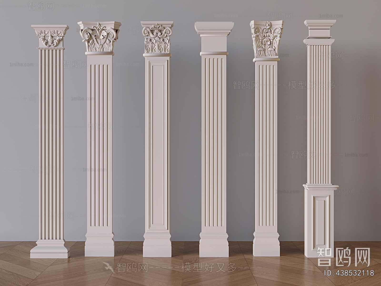 European Style Roman Pillar