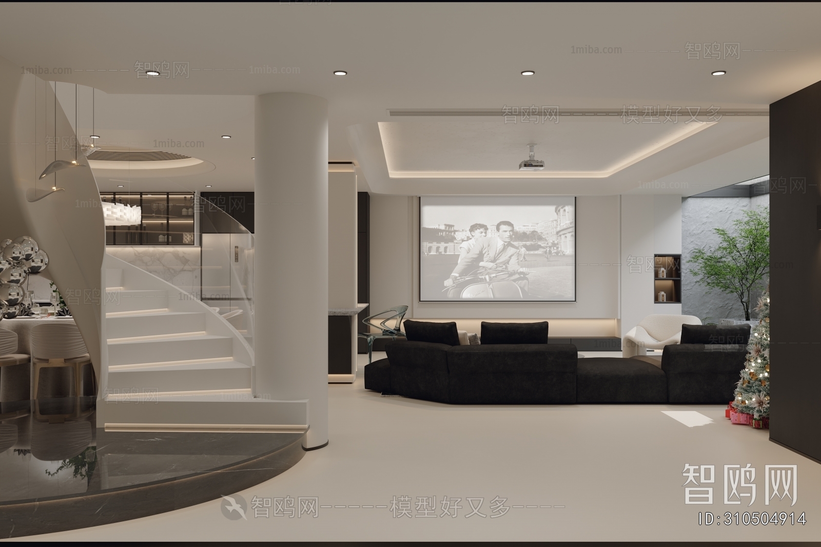 Modern A Living Room