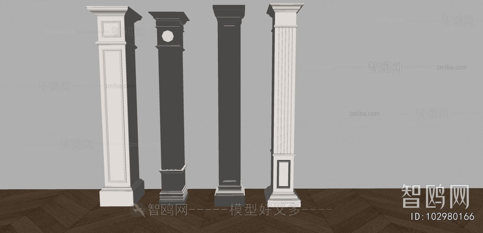 European Style Roman Pillar