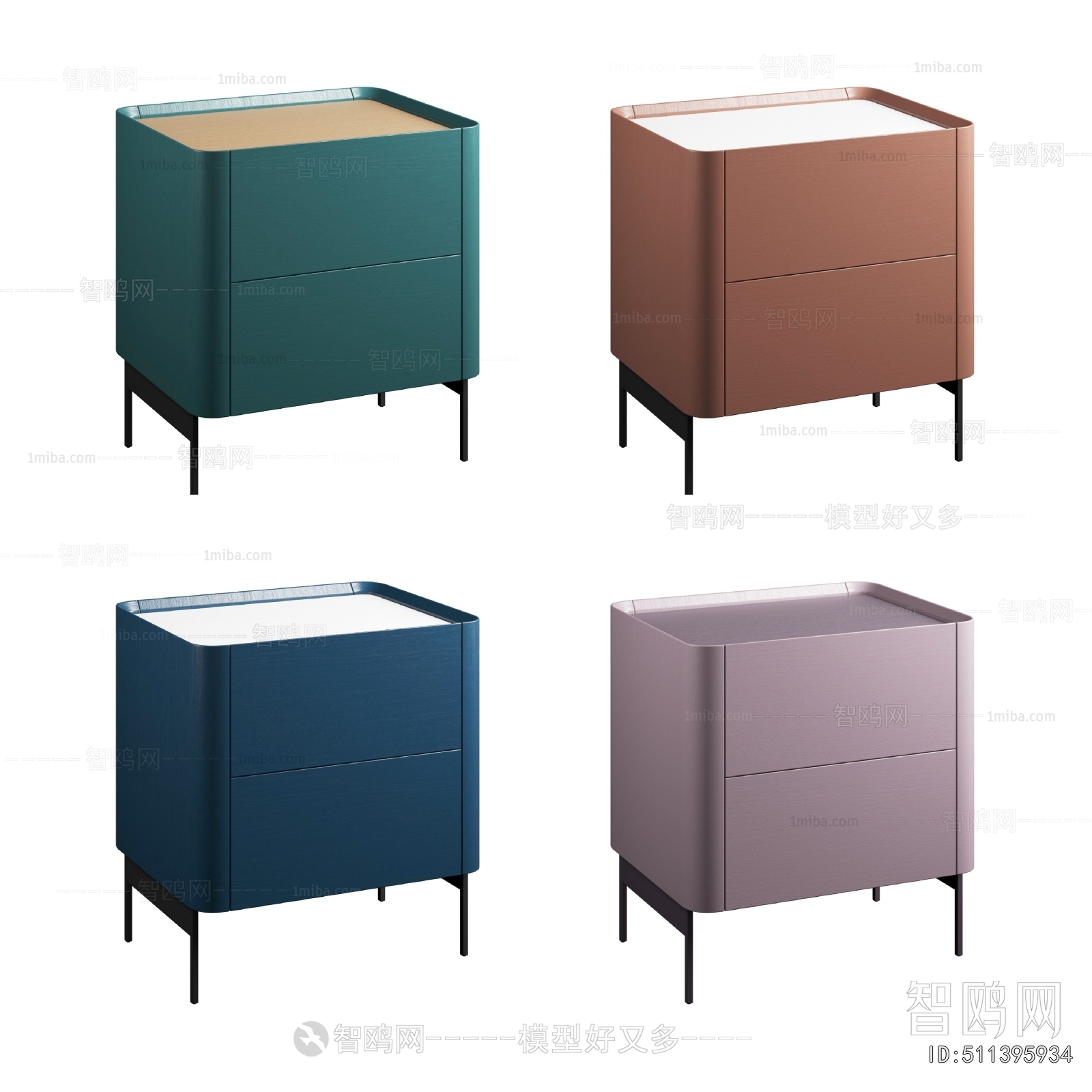 Modern Bedside Cupboard