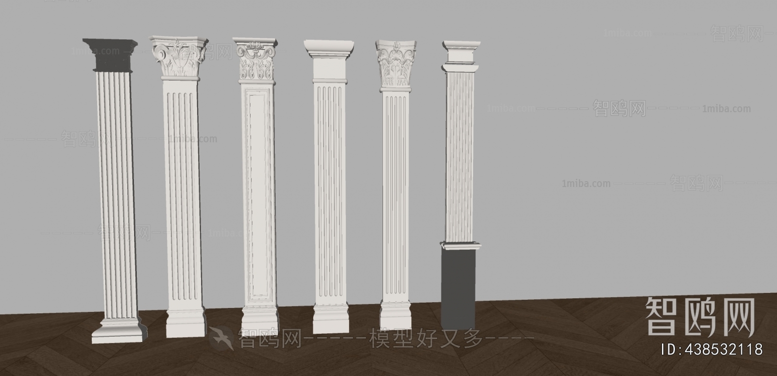 European Style Roman Pillar