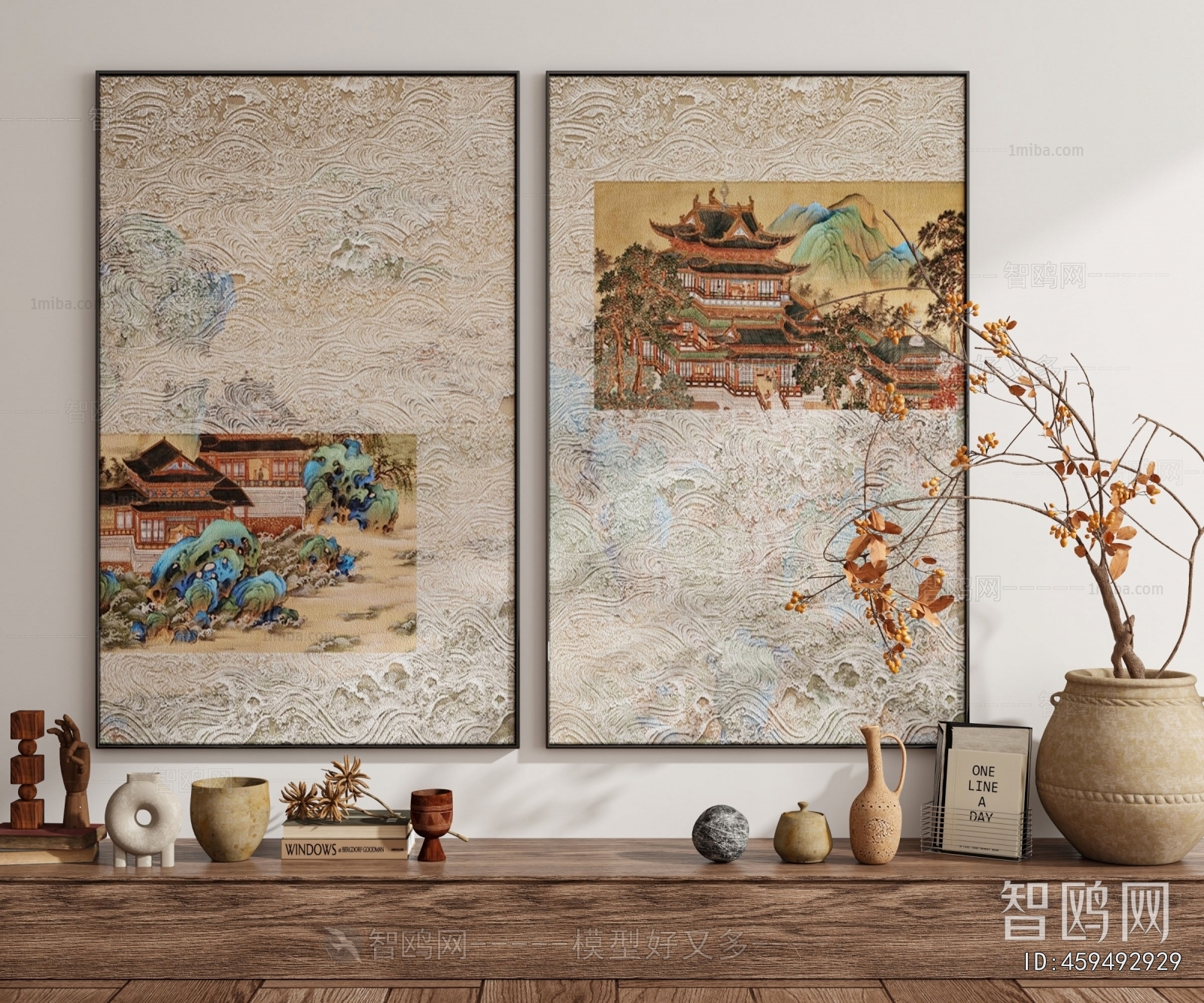 New Chinese Style Painting