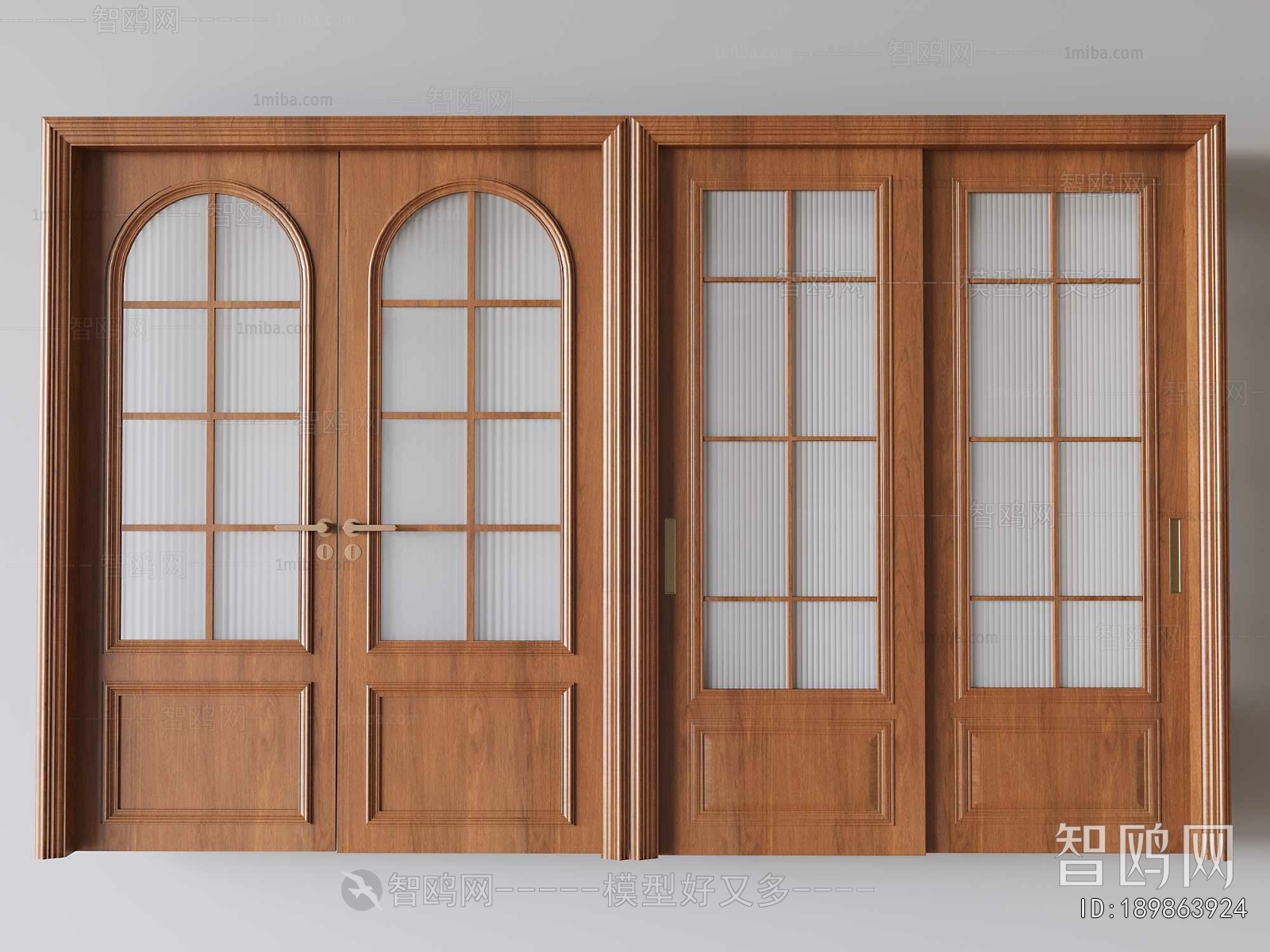 French Style Double Door