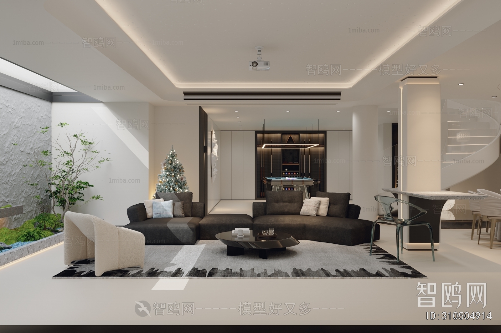 Modern A Living Room