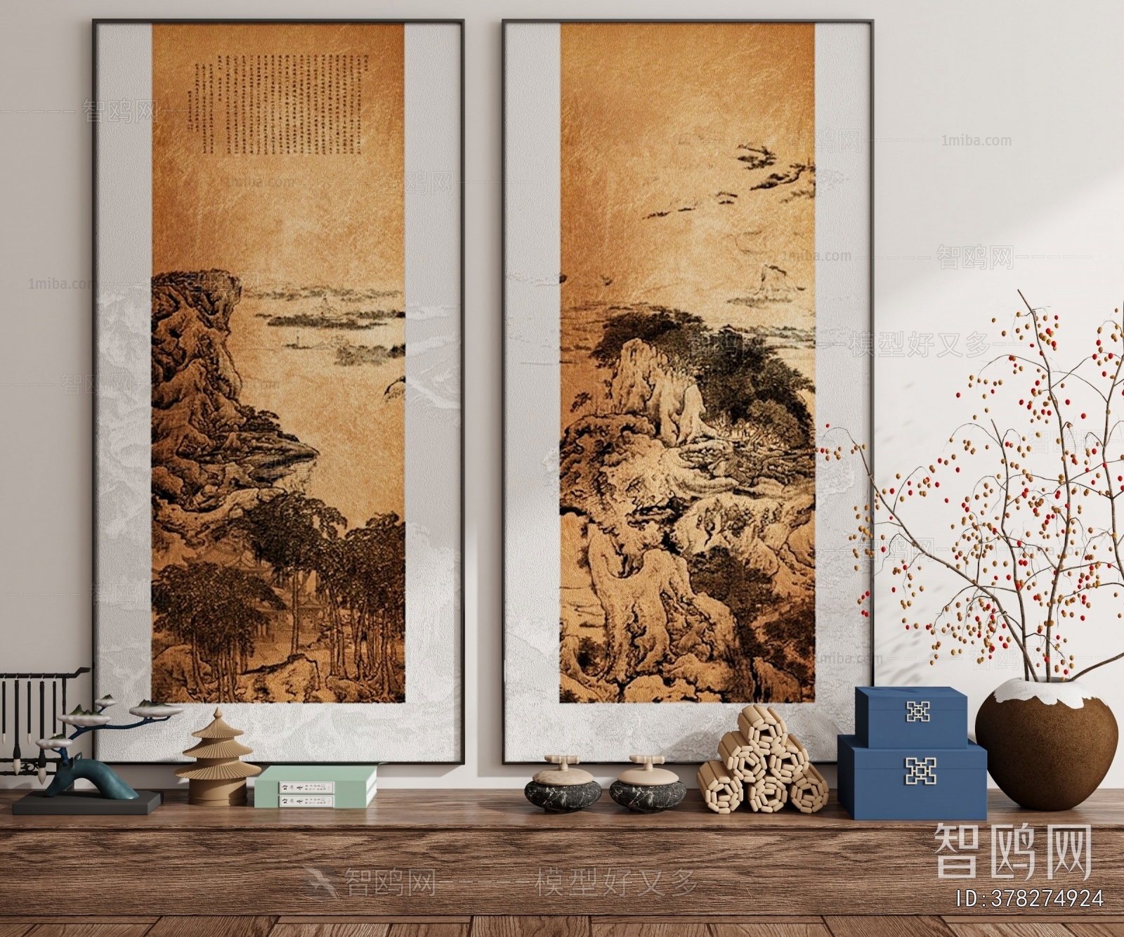 New Chinese Style Painting