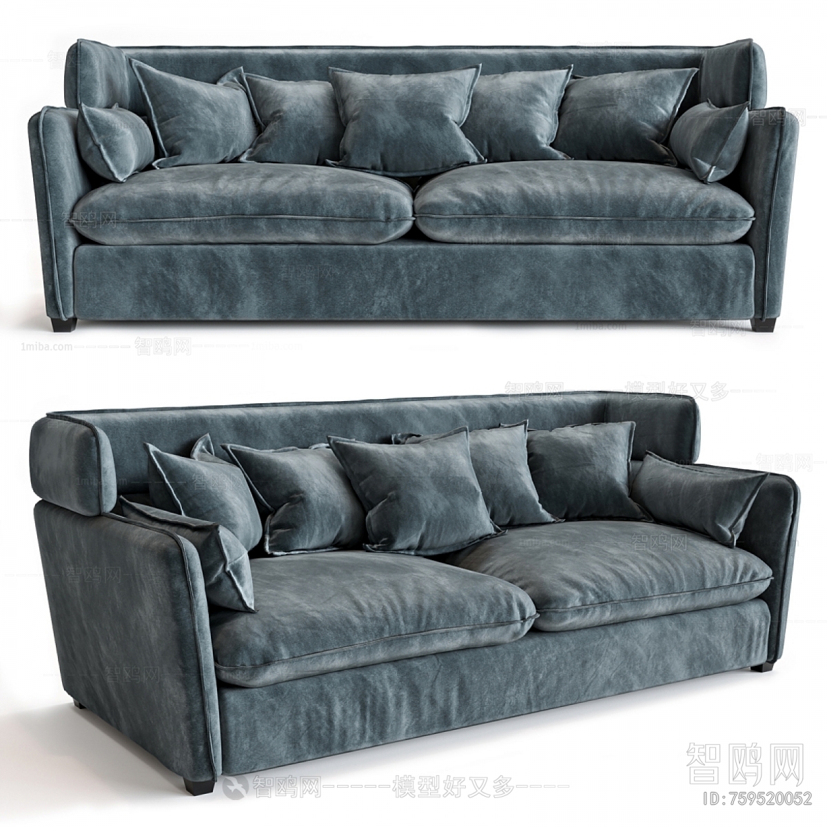 American Style A Sofa For Two
