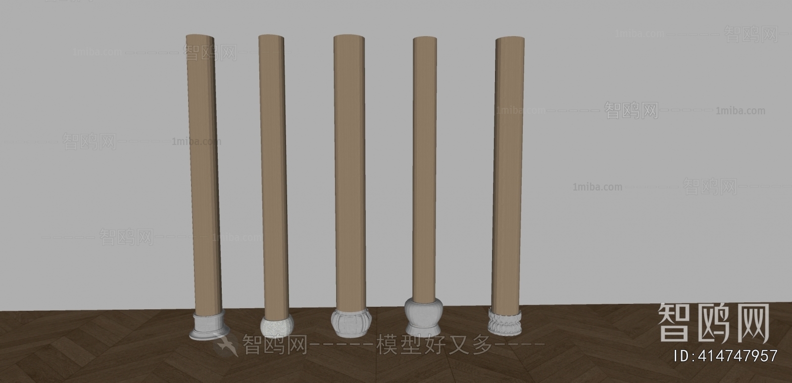 Chinese Style Column