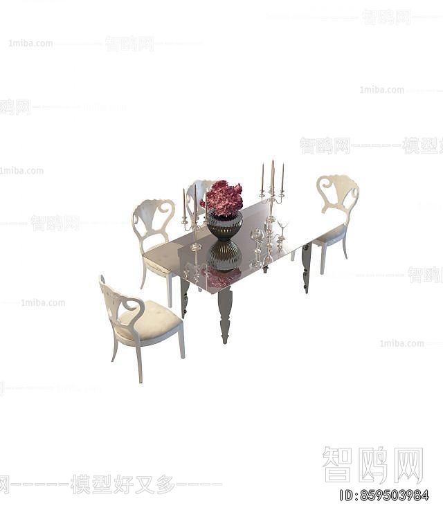 American Style Dining Table And Chairs