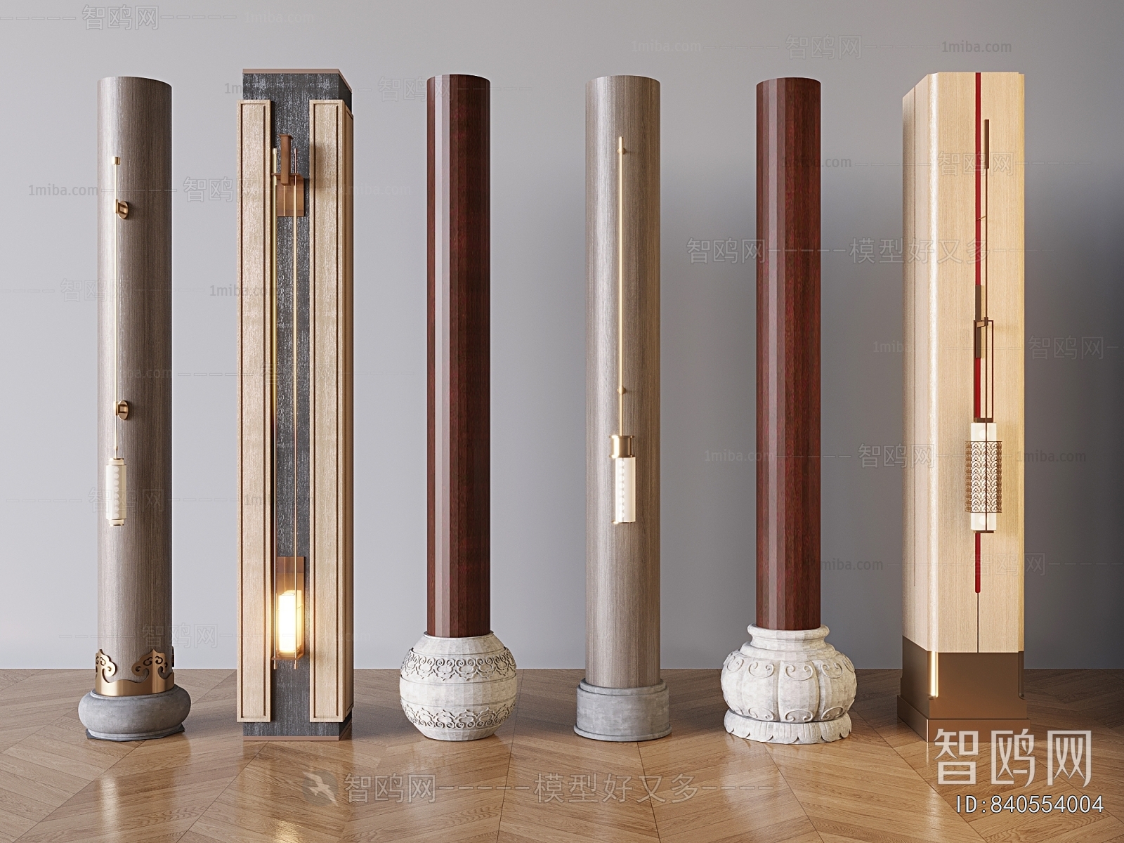 Chinese Style Column