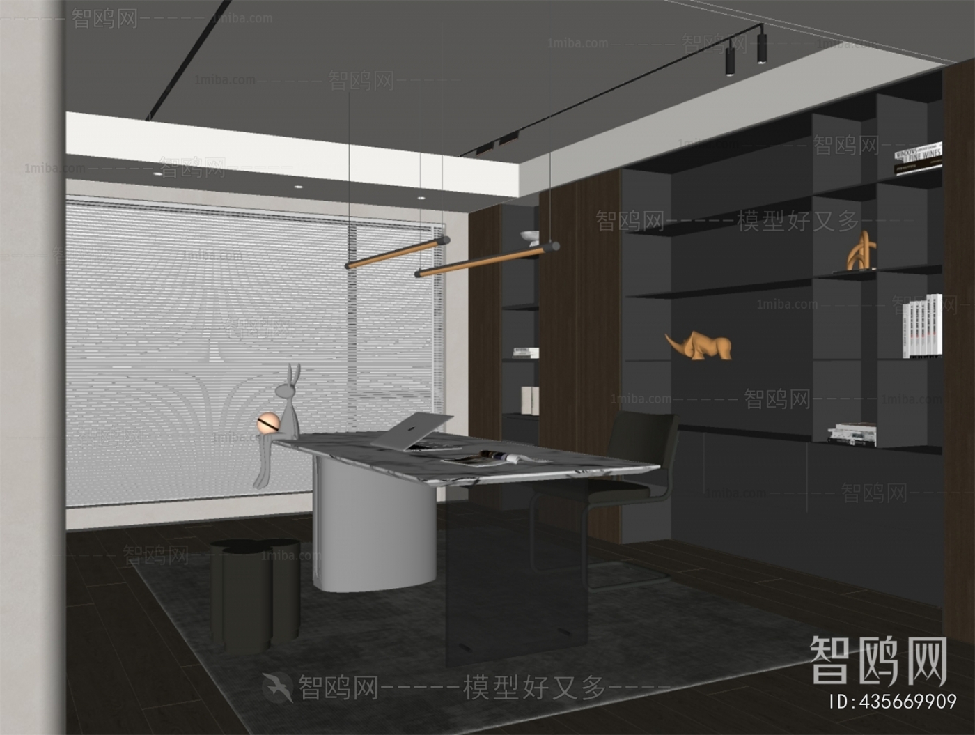 Modern Manager's Office