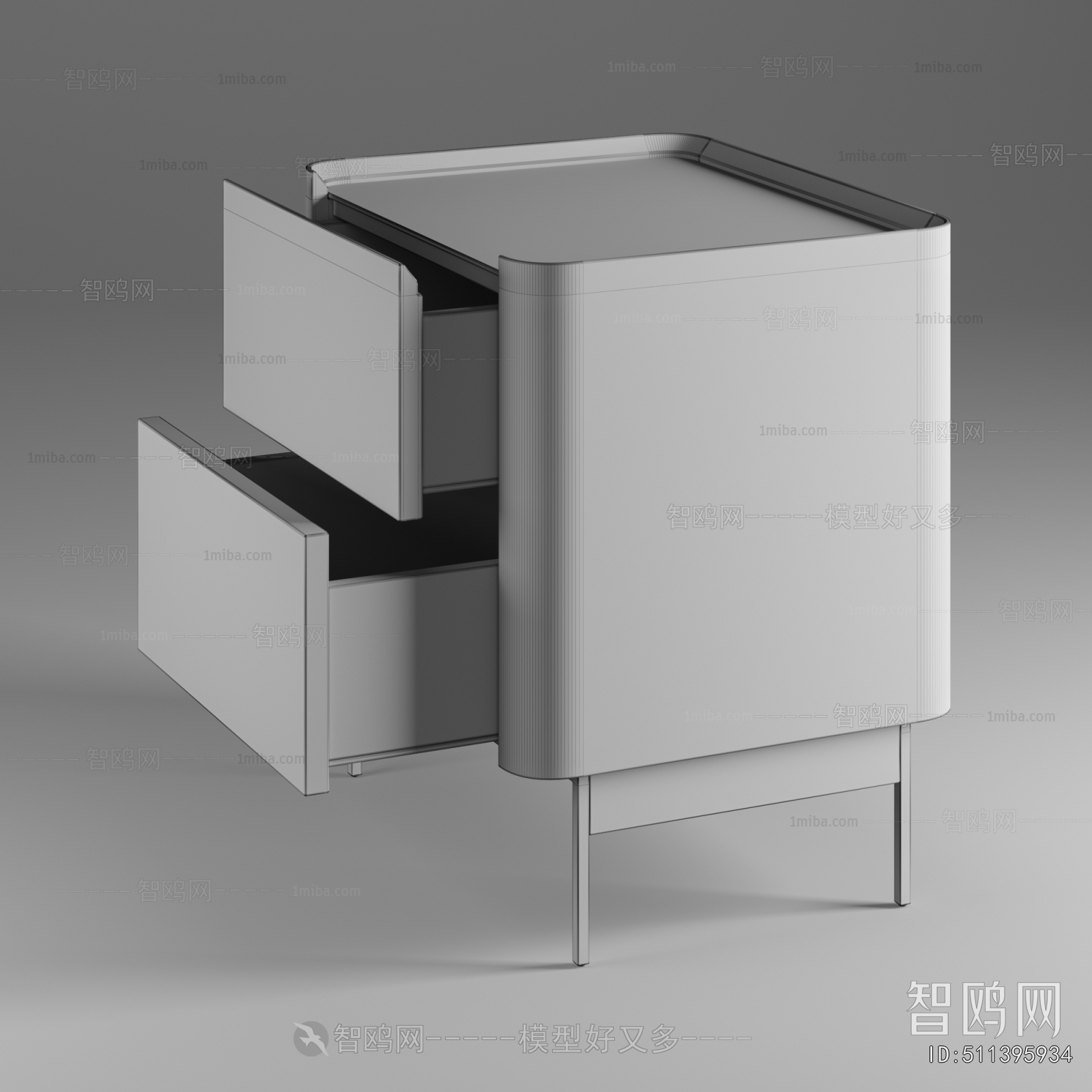 Modern Bedside Cupboard