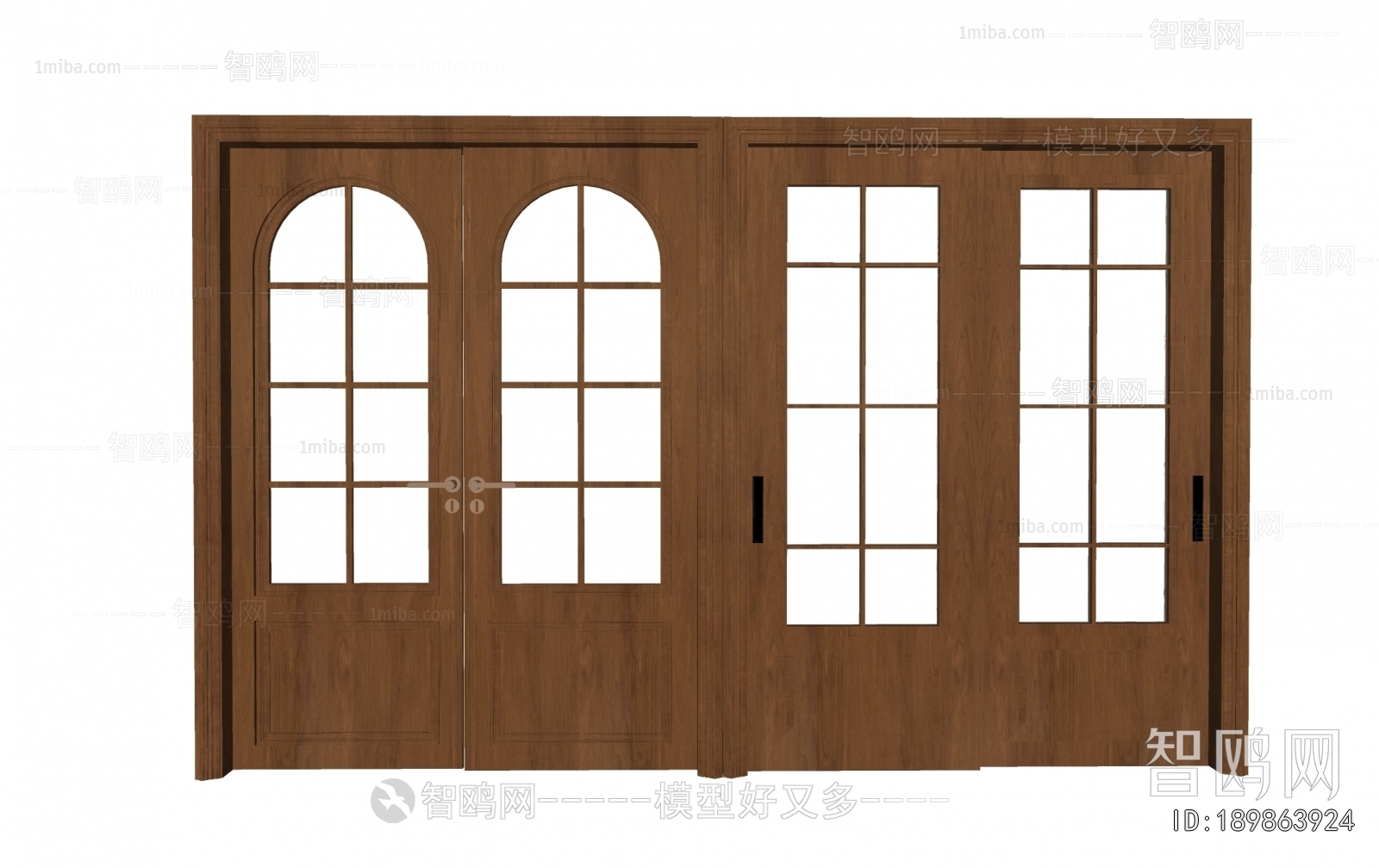 French Style Double Door