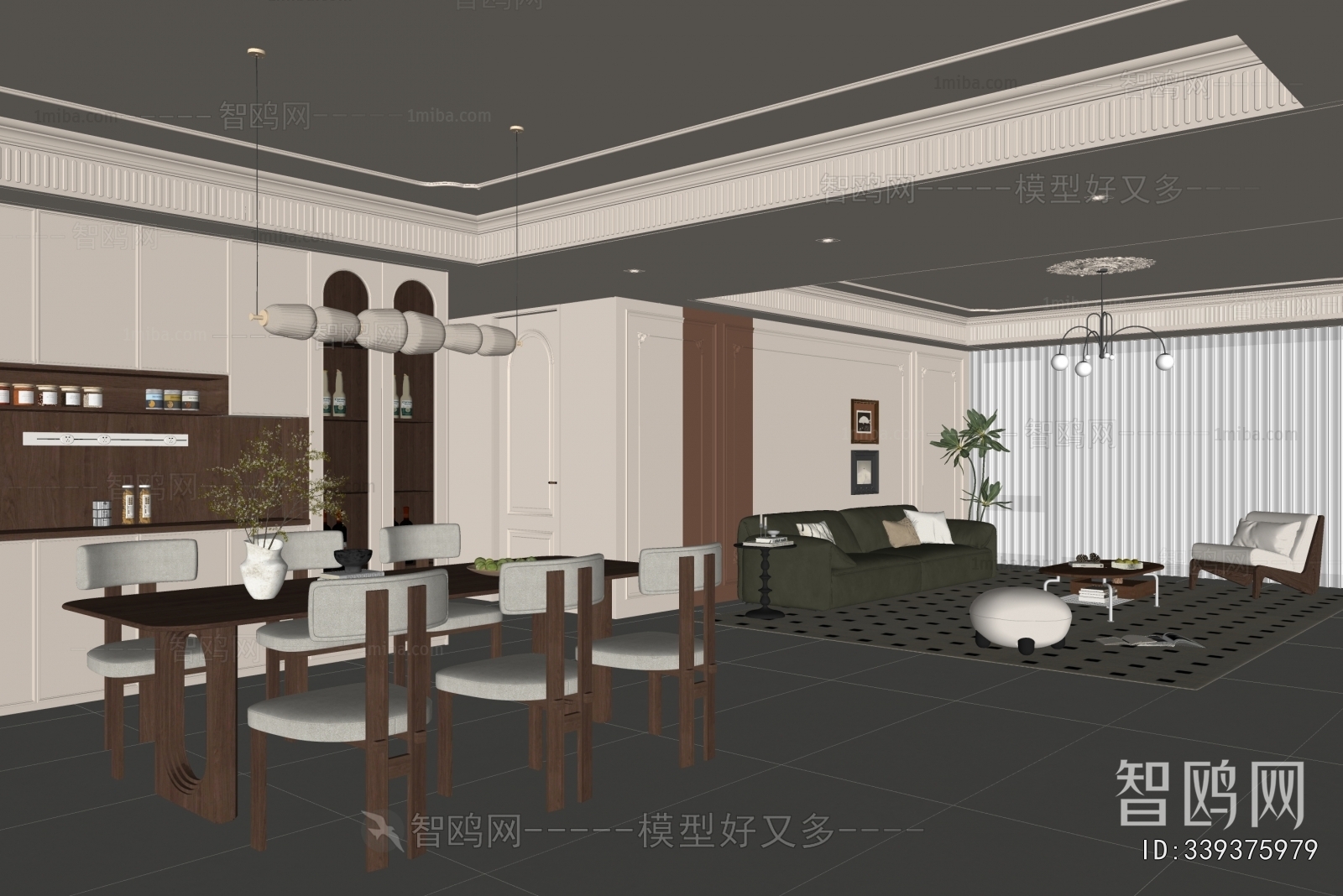 French Style Dining Room