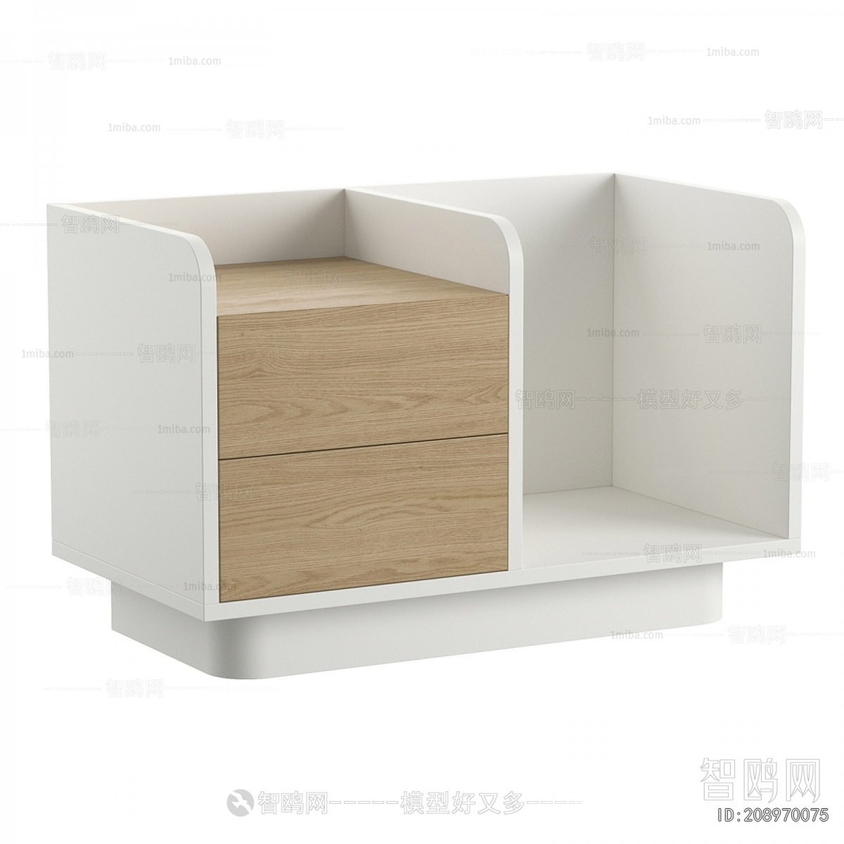 Modern Bedside Cupboard