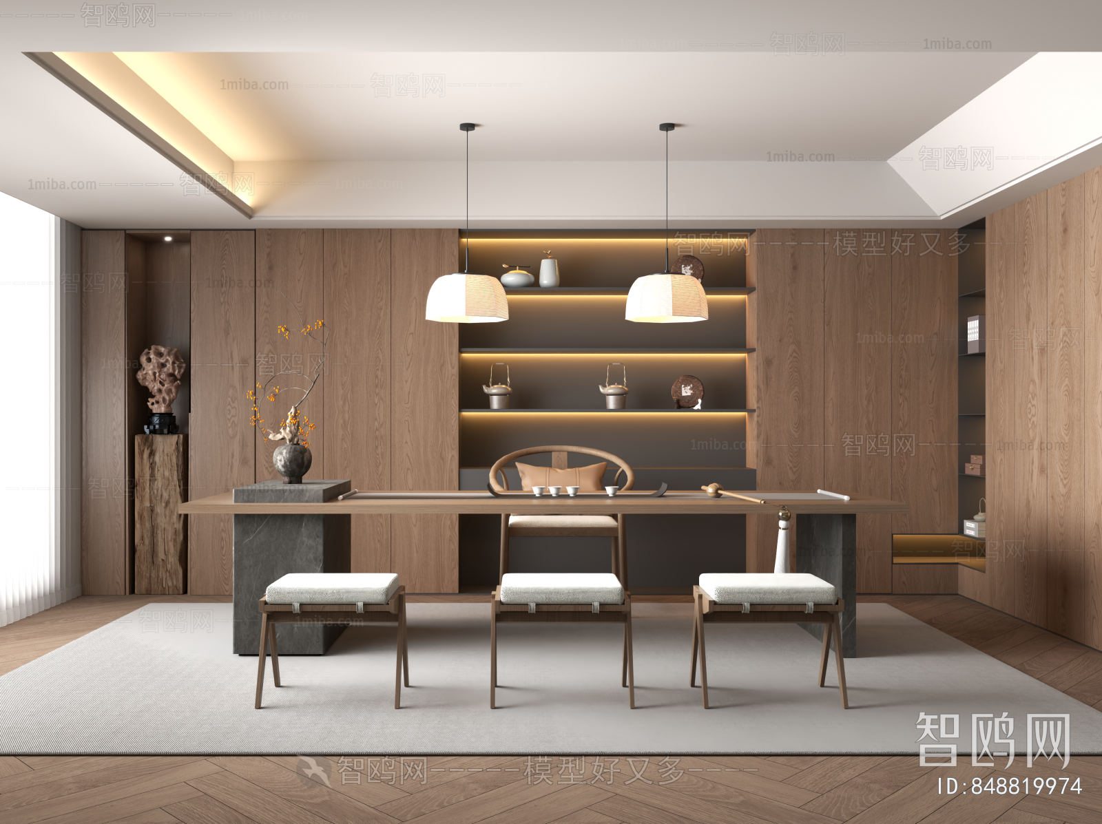 New Chinese Style Tea House