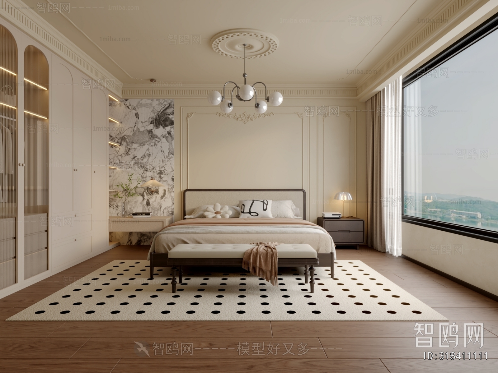French Style Bedroom