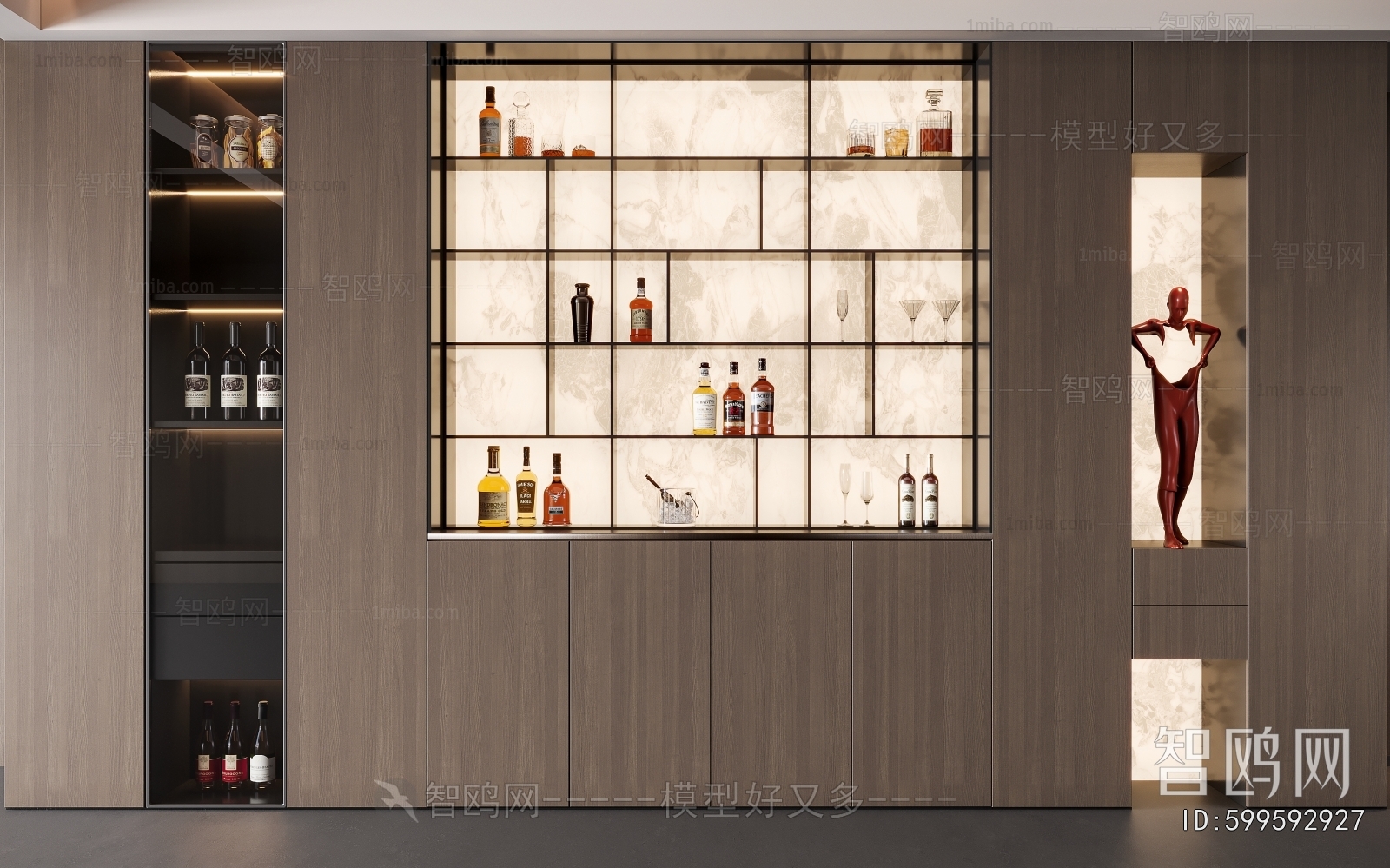 Modern Wine Cabinet