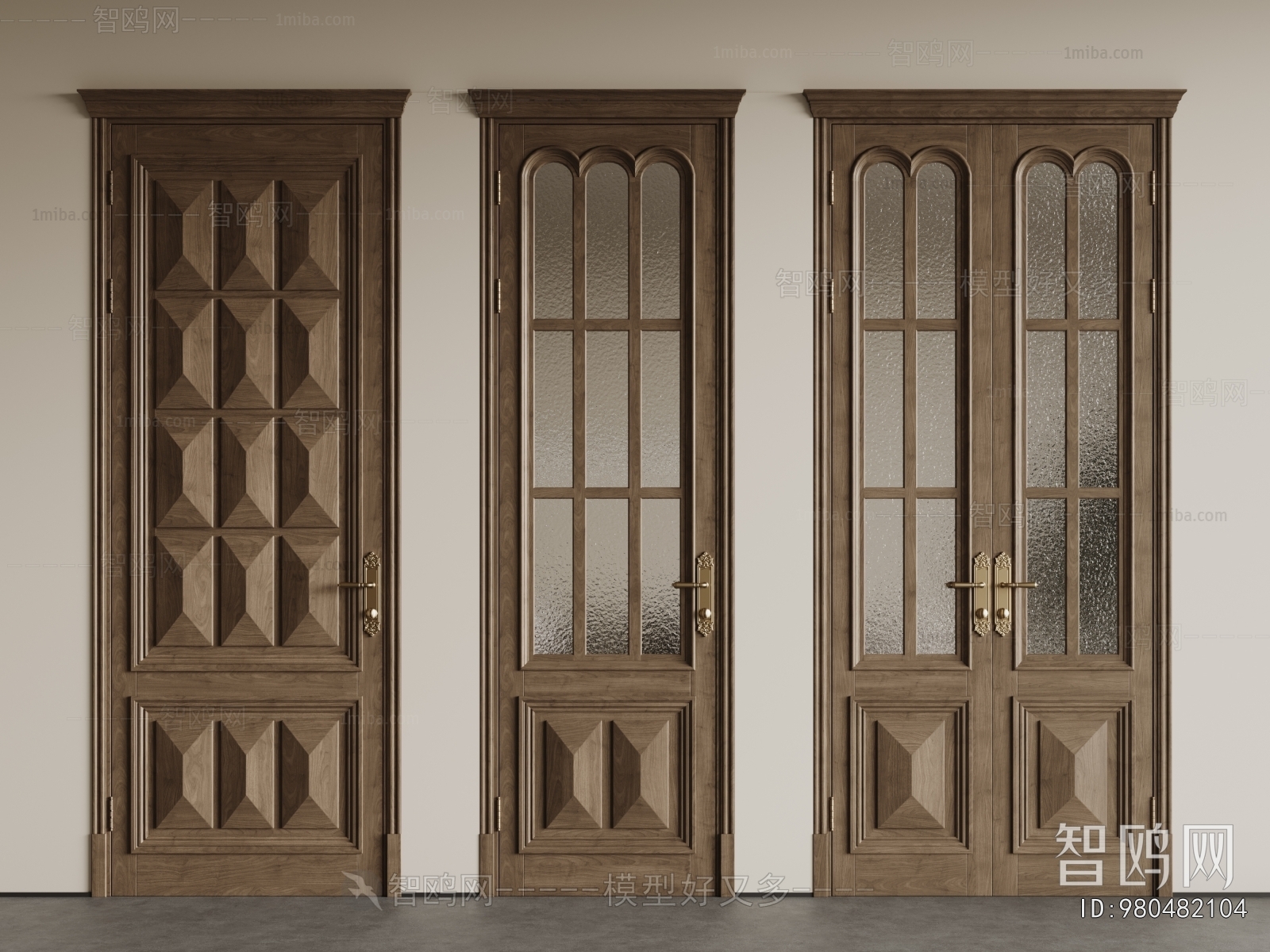 French Style Single Door