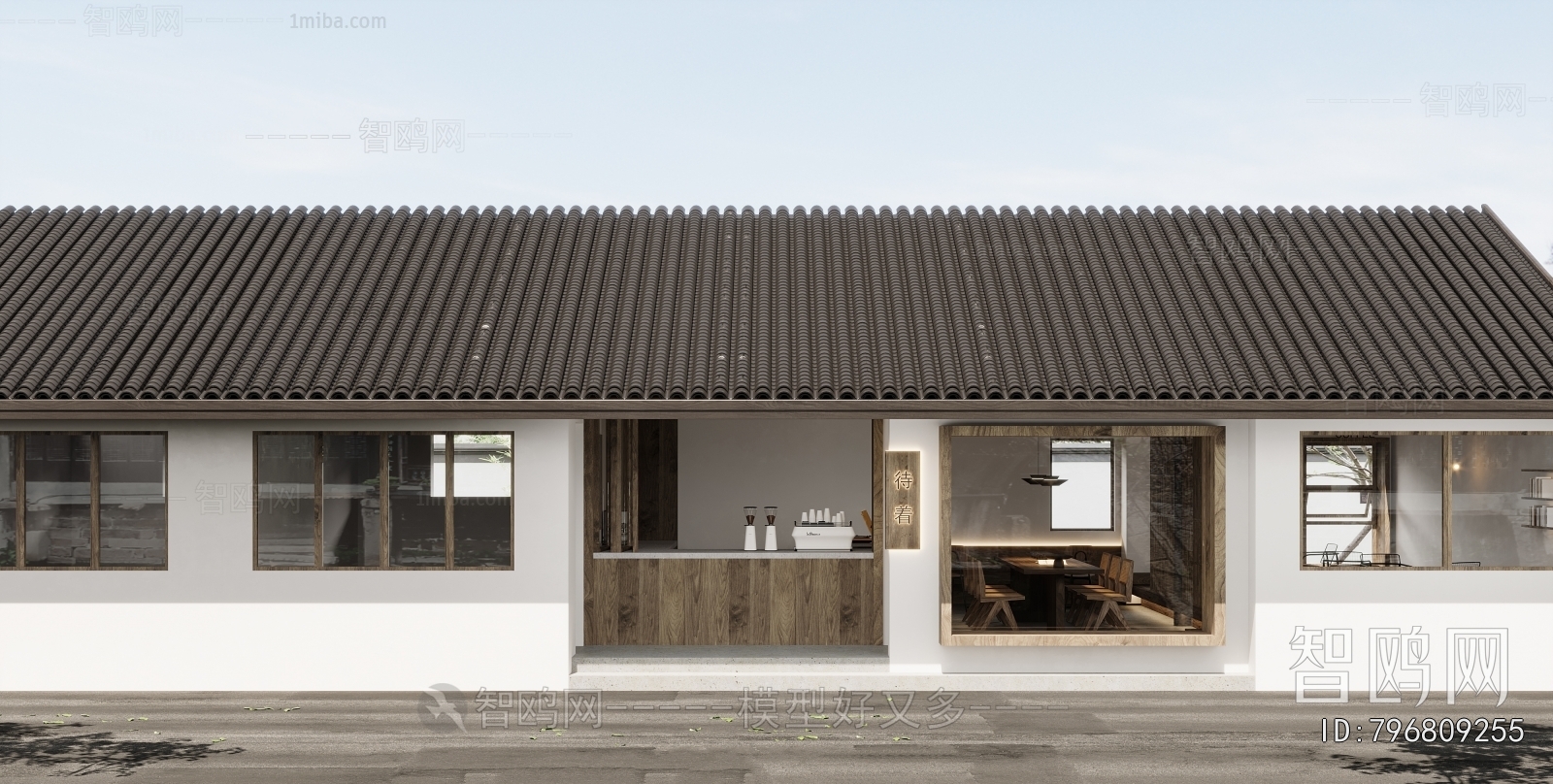 New Chinese Style Facade Element