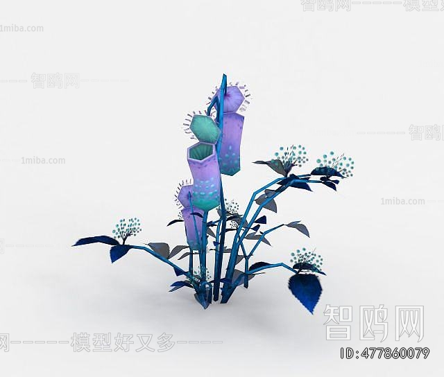 Modern Flowers And Grass