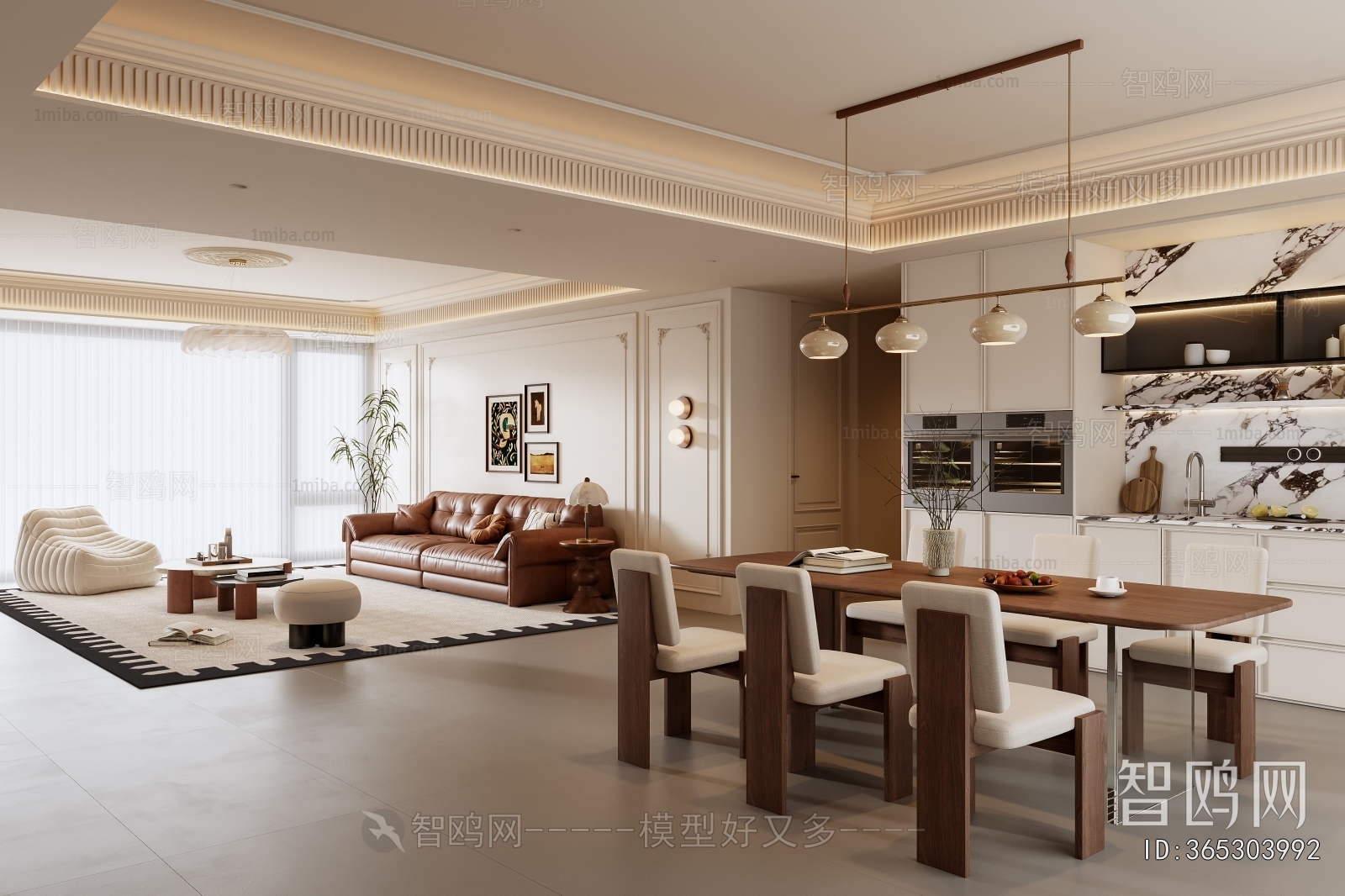 French Style Dining Room