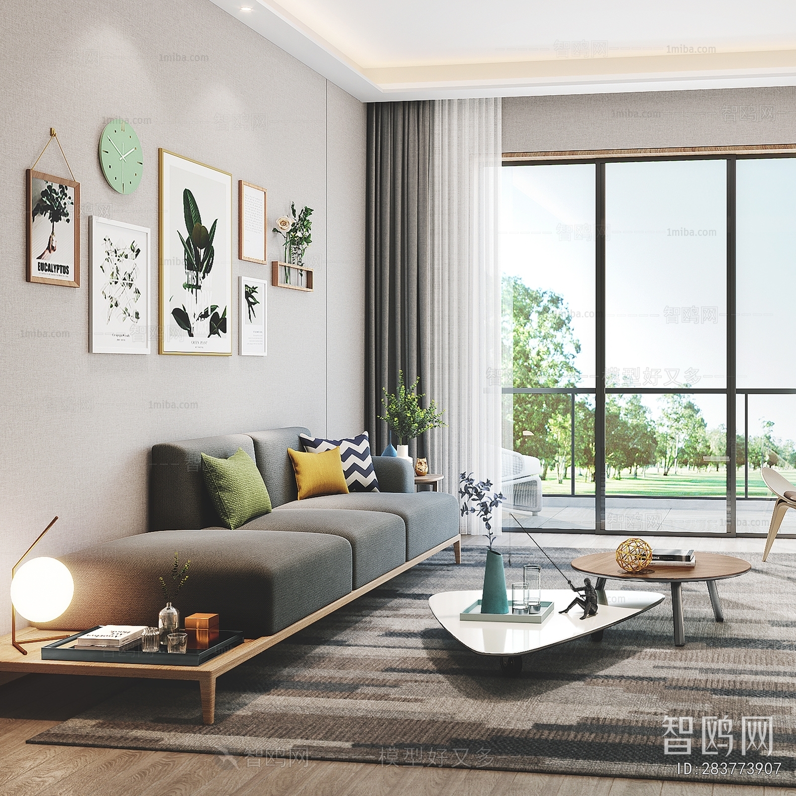 Nordic Style A Living Room