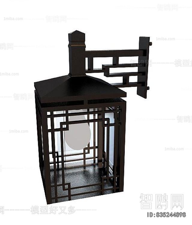 New Chinese Style Wall Lamp