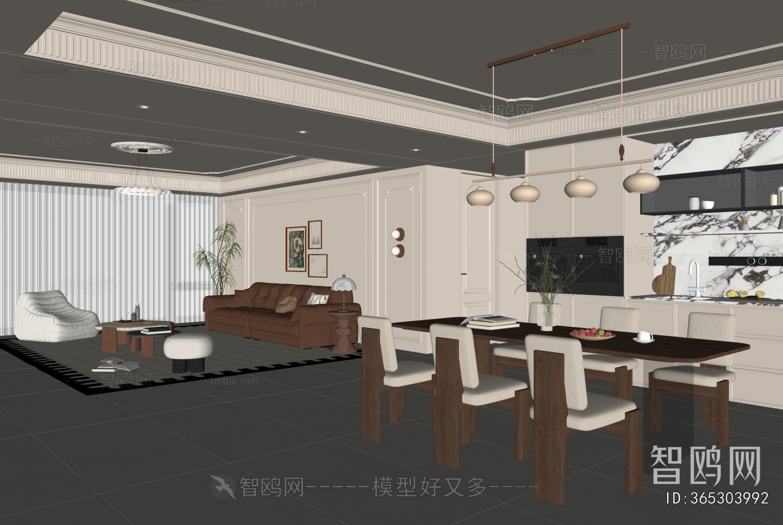 French Style Dining Room