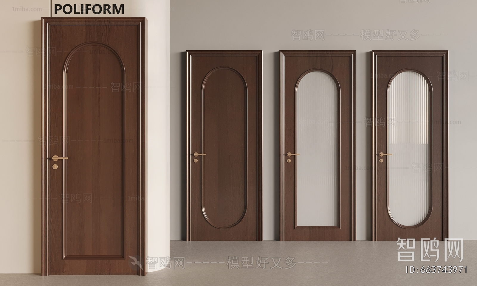 French Style Single Door