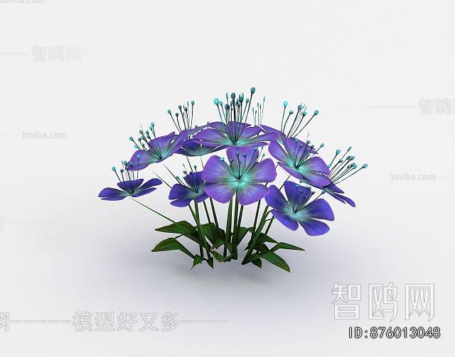 Modern Flowers And Grass