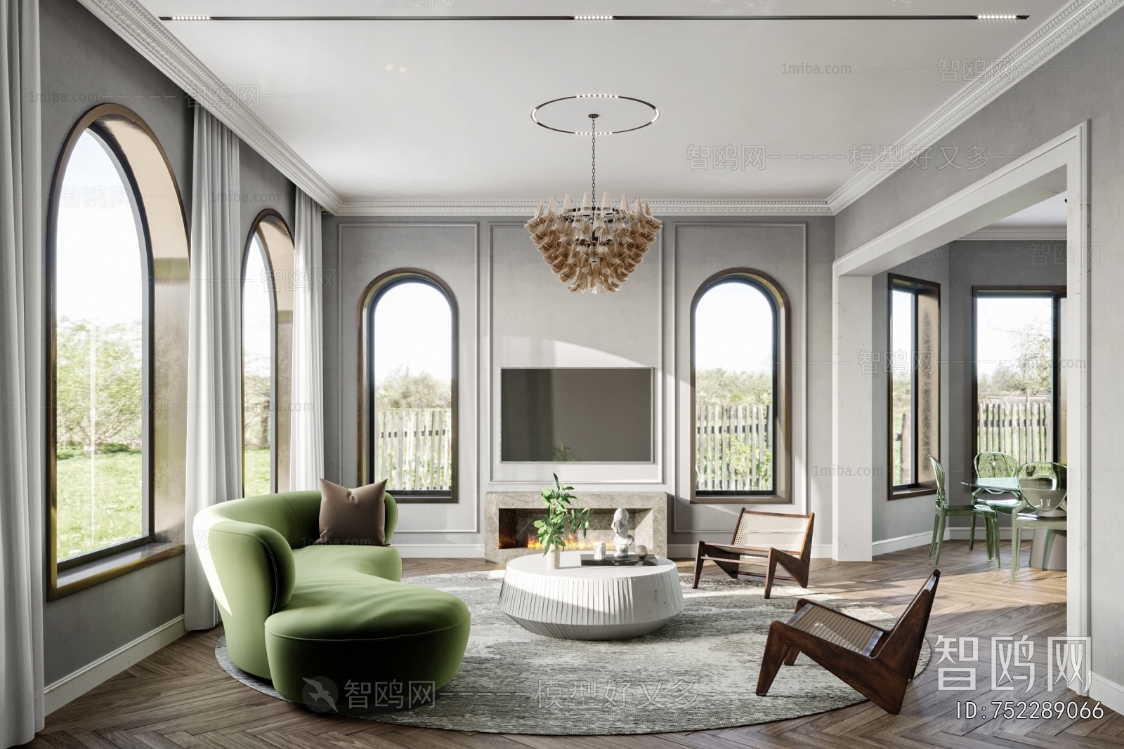 French Style A Living Room