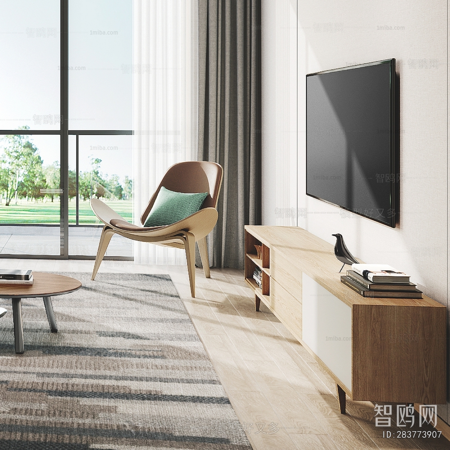 Nordic Style A Living Room