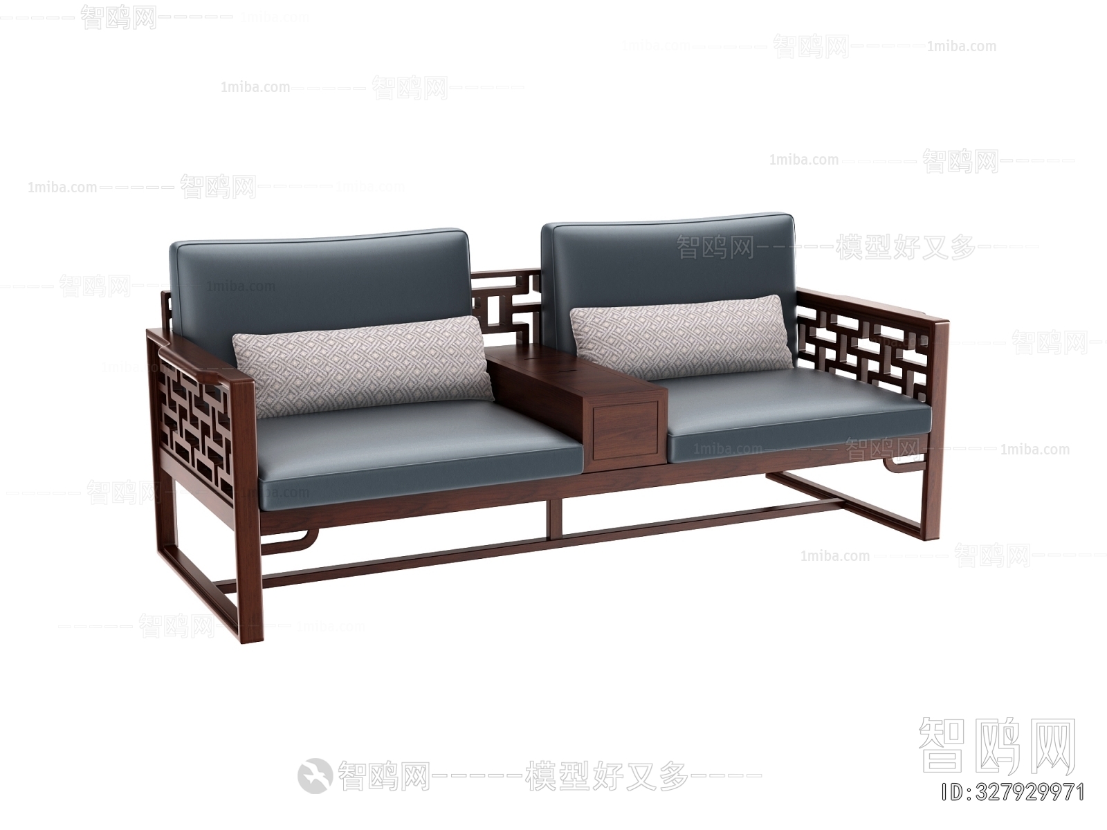 New Chinese Style A Sofa For Two