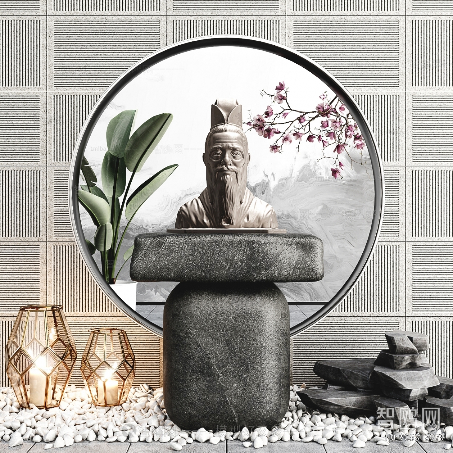 New Chinese Style Sculpture