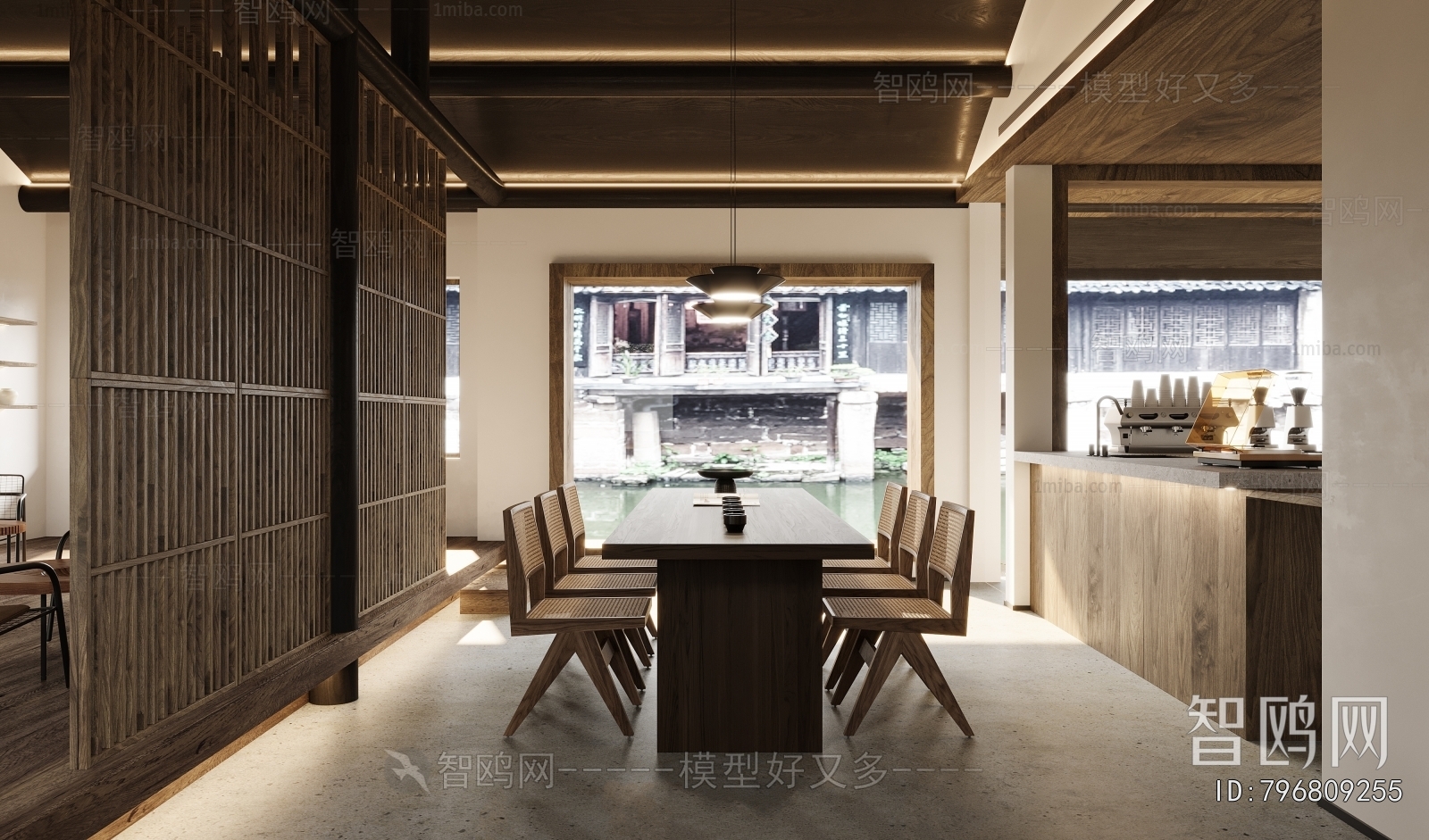 New Chinese Style Facade Element