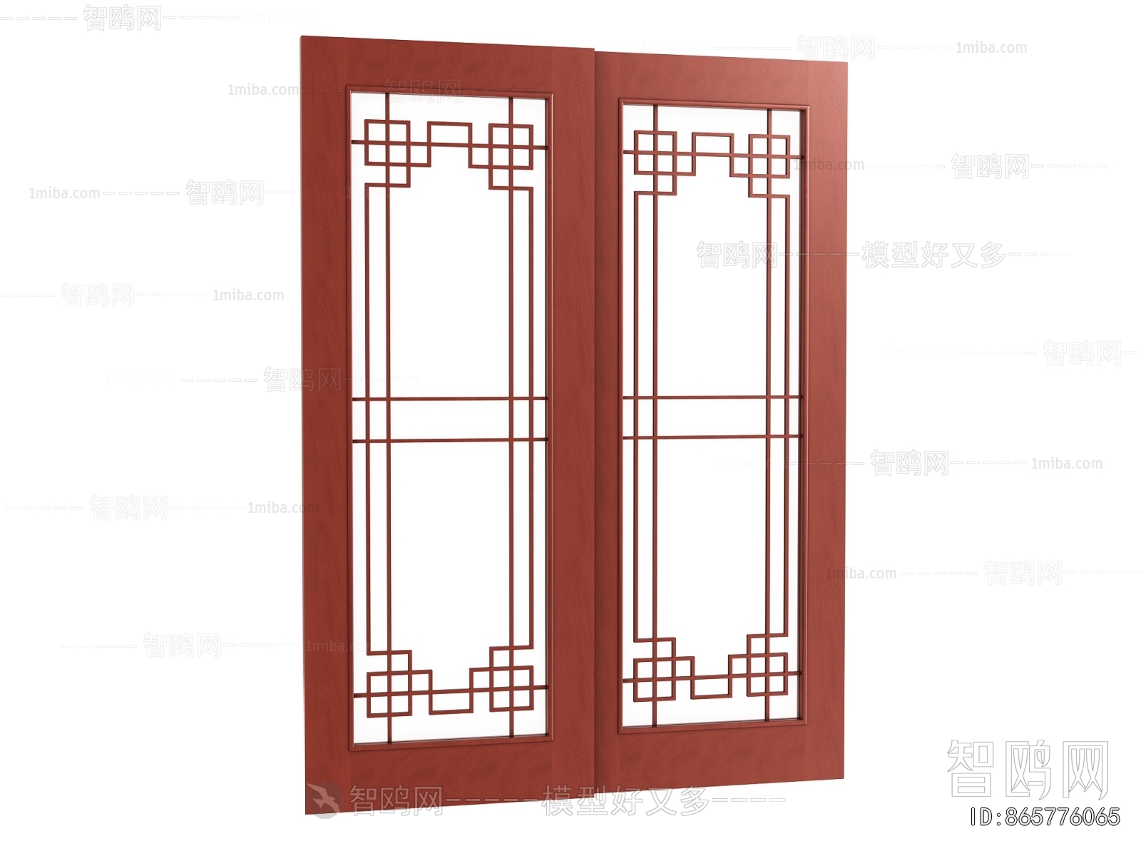 New Chinese Style Sliding Door