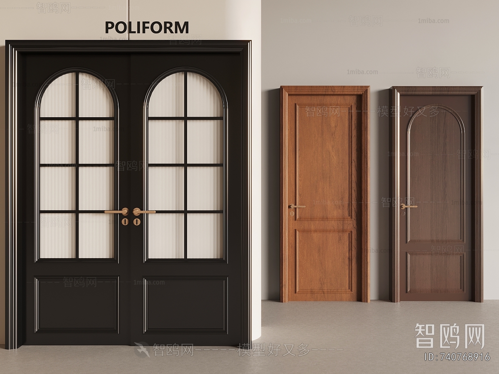 French Style Double Door