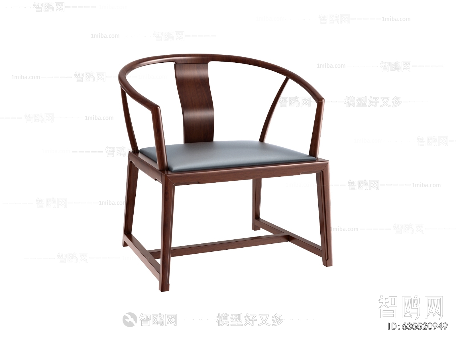 New Chinese Style Lounge Chair