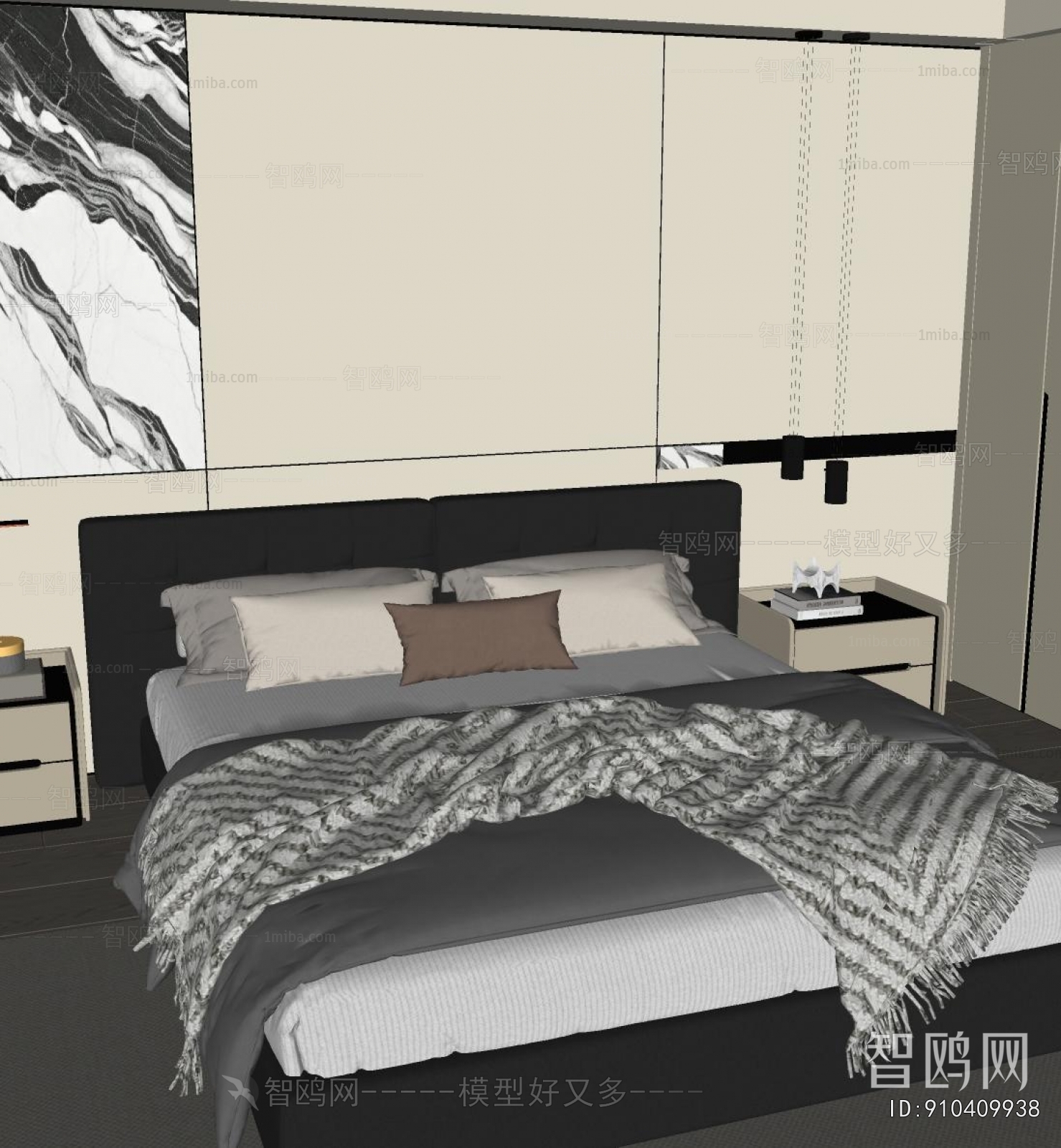 Modern Double Bed