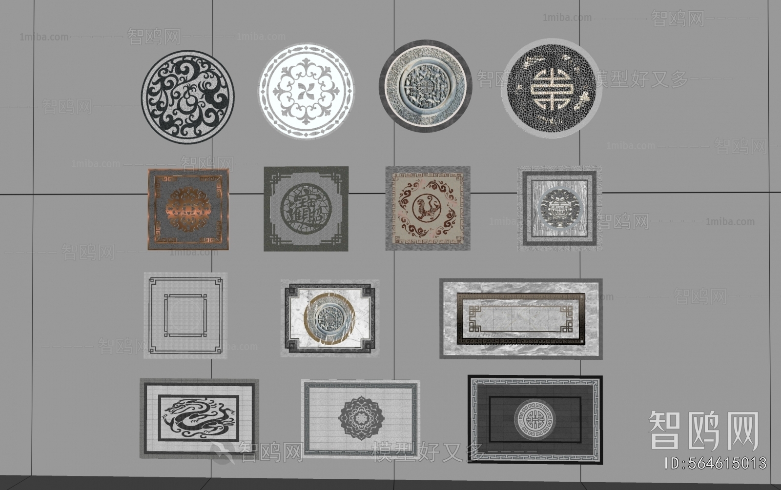 New Chinese Style Floor Tile