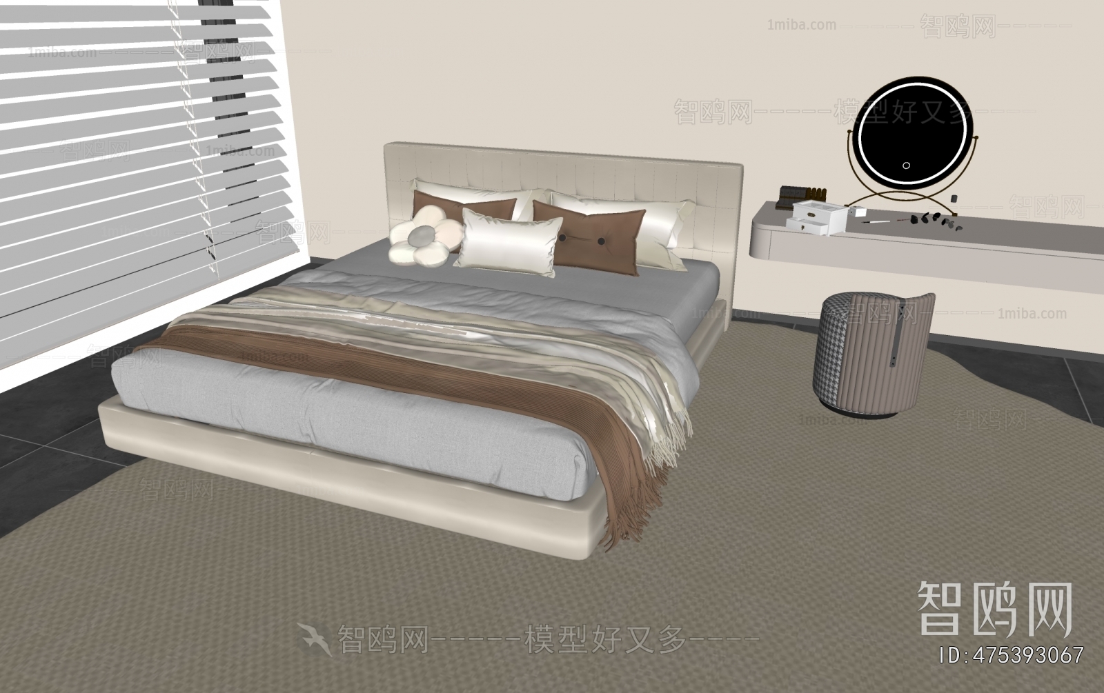 Modern Double Bed