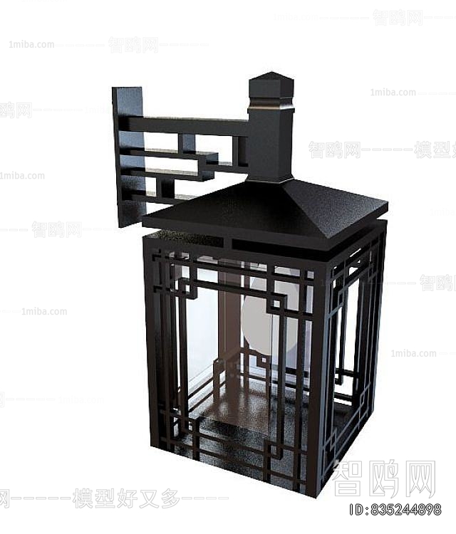 New Chinese Style Wall Lamp