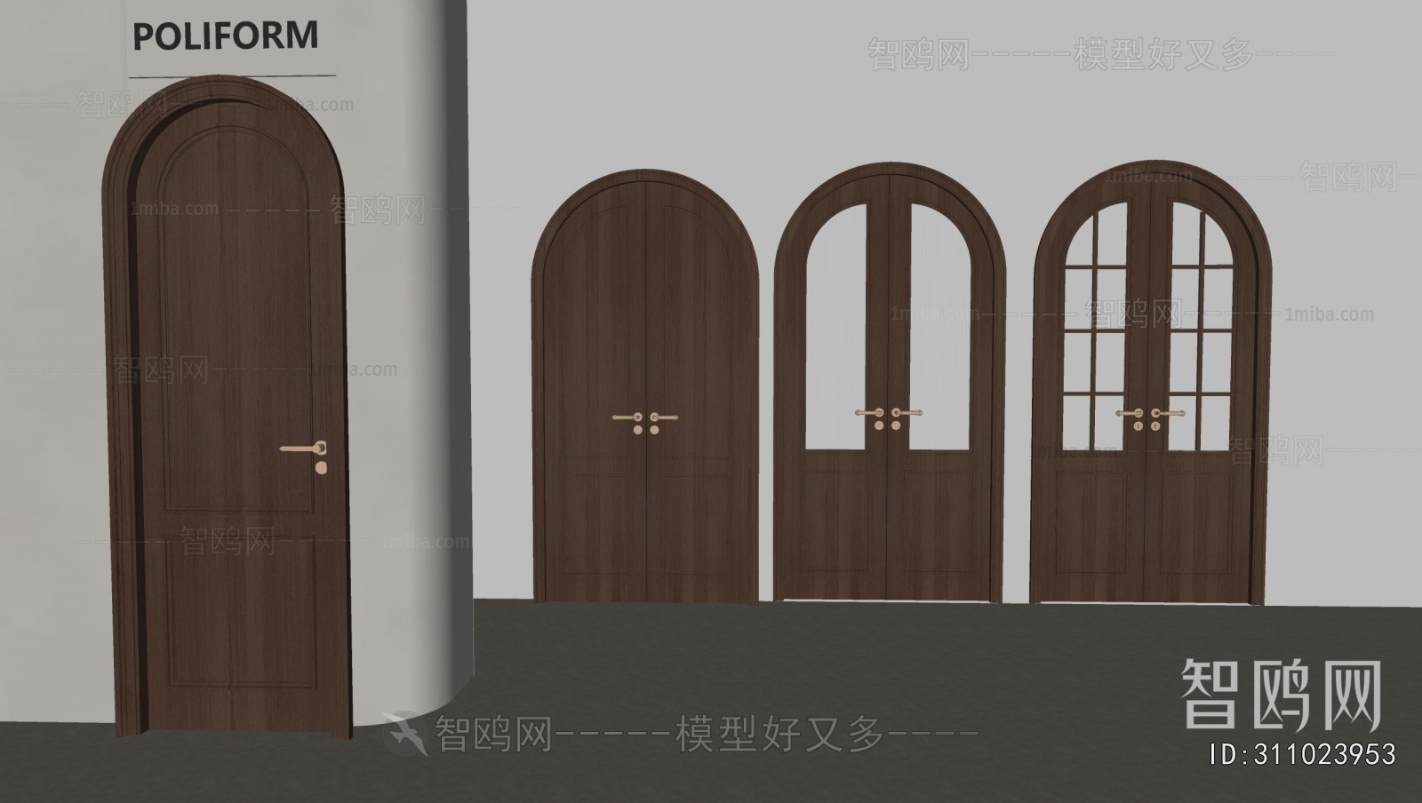 French Style Double Door