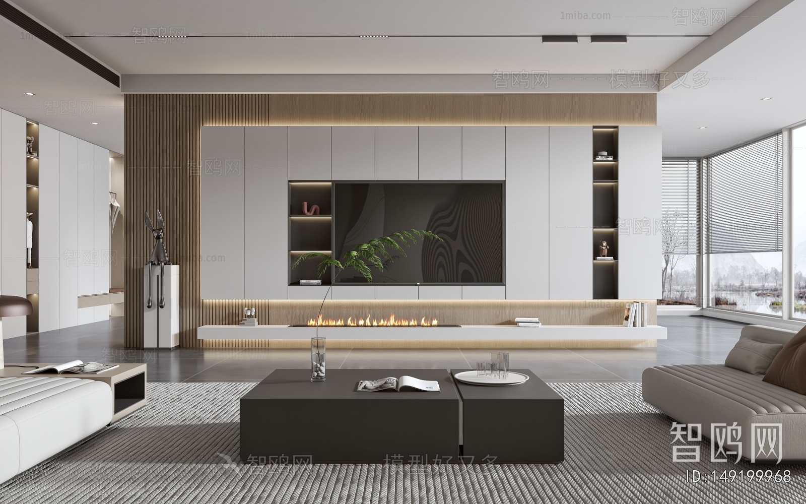 Modern A Living Room