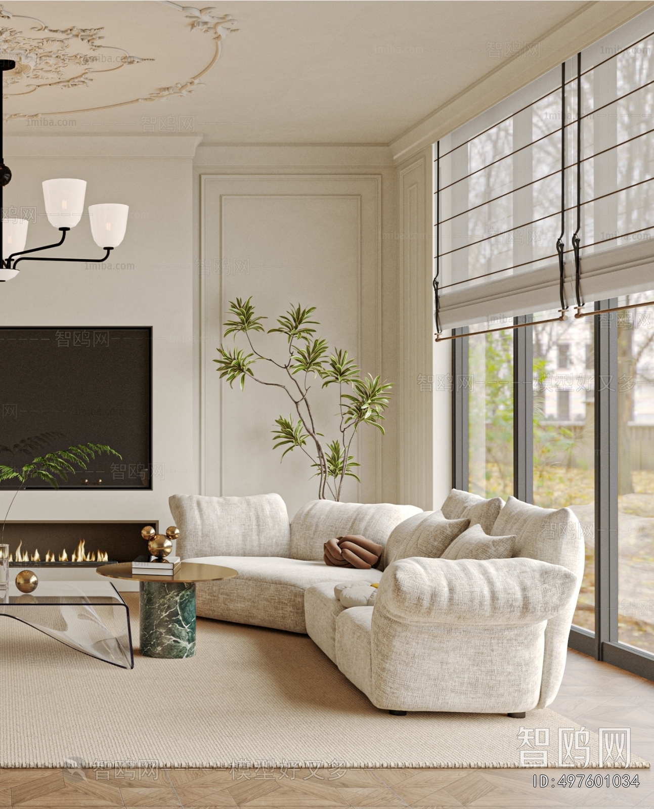 French Style A Living Room