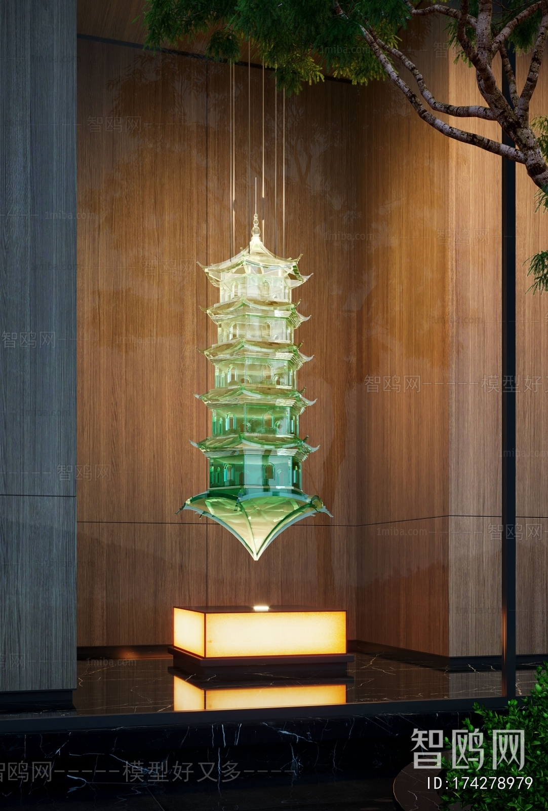 New Chinese Style Decorative Lamp