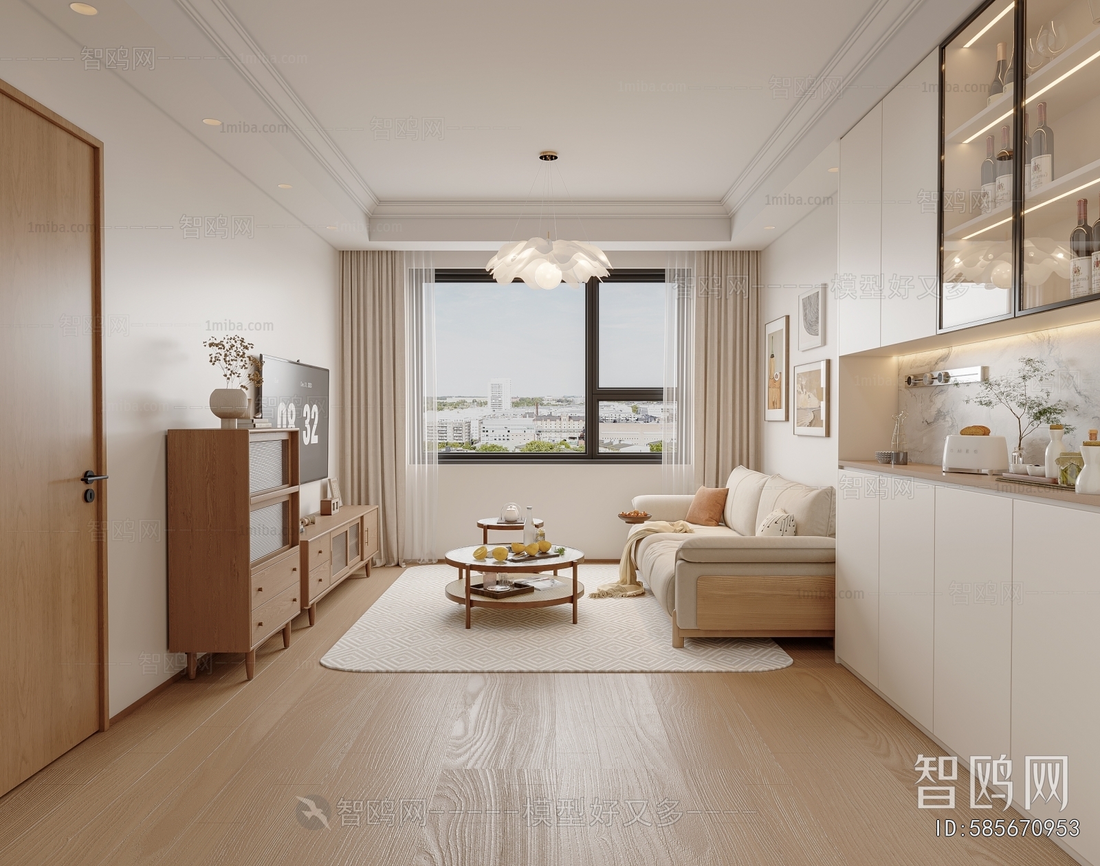 Nordic Style A Living Room